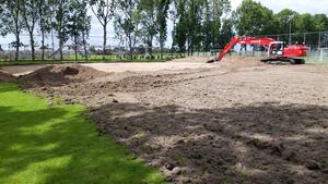 Aanleg beachpark vordert!